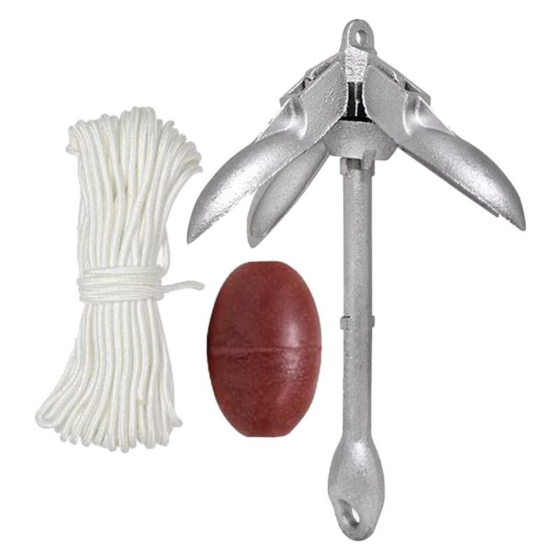 Fishing Kayak Anchor - Kit Sistem Penahan Perahu Jangkar Kano