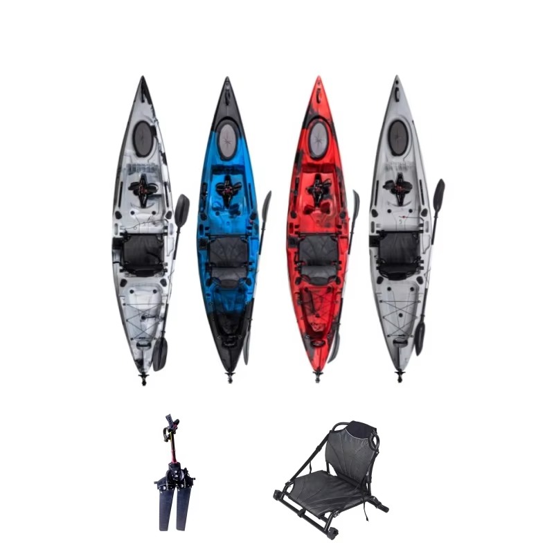 Kayak Pancing 12 Kaki dengan P - Fishing Kayak Pedal Drive ulasan dan harga