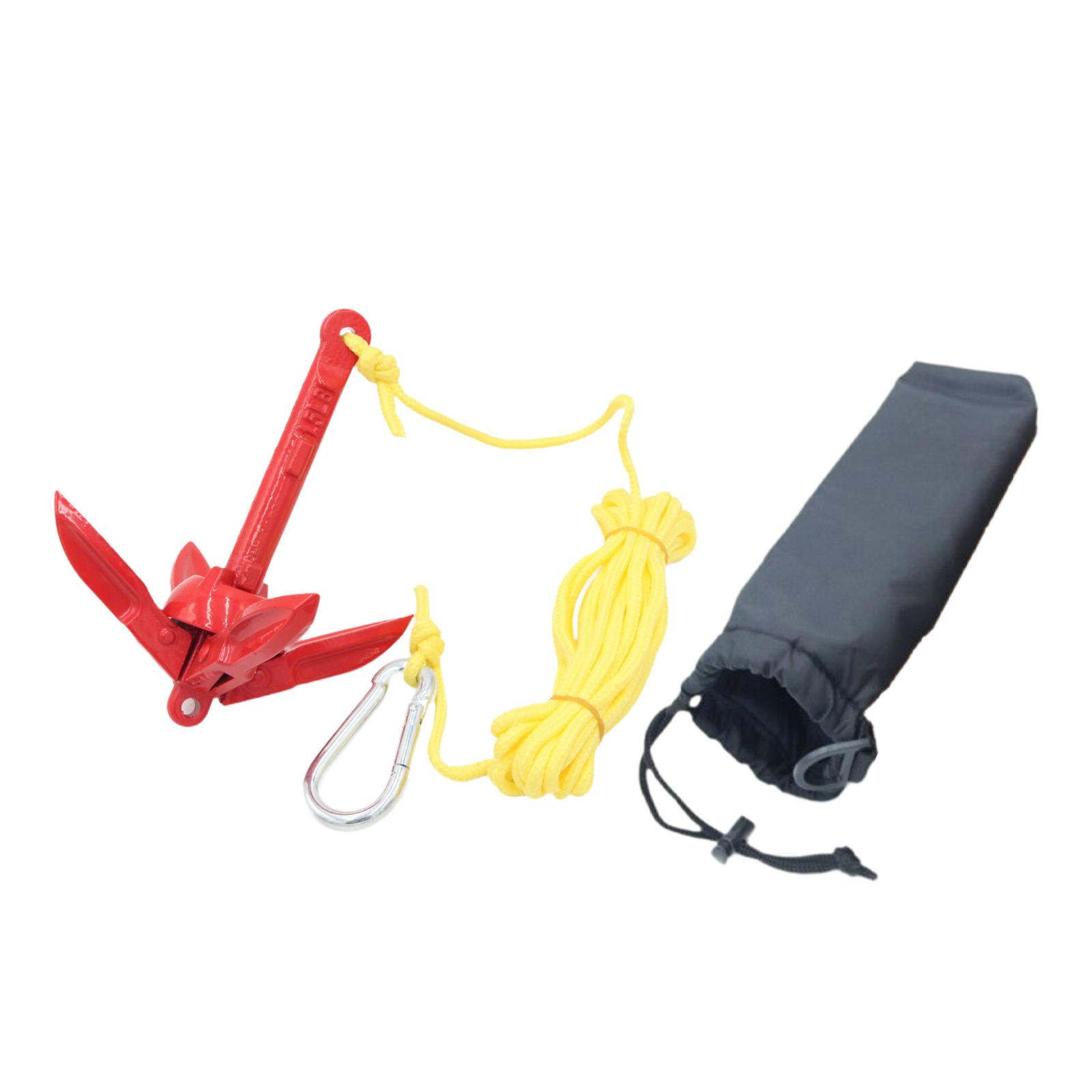 Kit Jangkar Lipat Baja Karbon  - Fishing Kayak Anchor ulasan dan harga